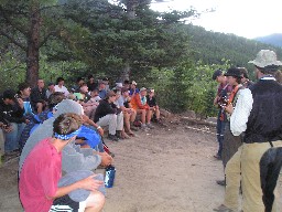 Campfire at Crater Lake
